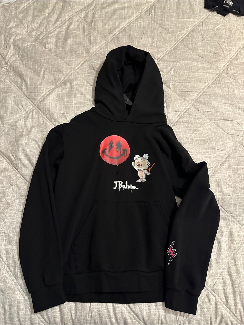 J Balvin X Takashi Murakami Graphic Pullover Hoodie Men